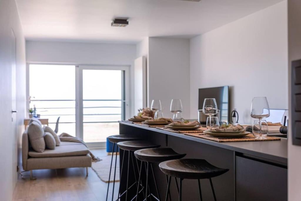 Cozy Apartment With Beautiful Seaview Кнокке-Хейст Экстерьер фото